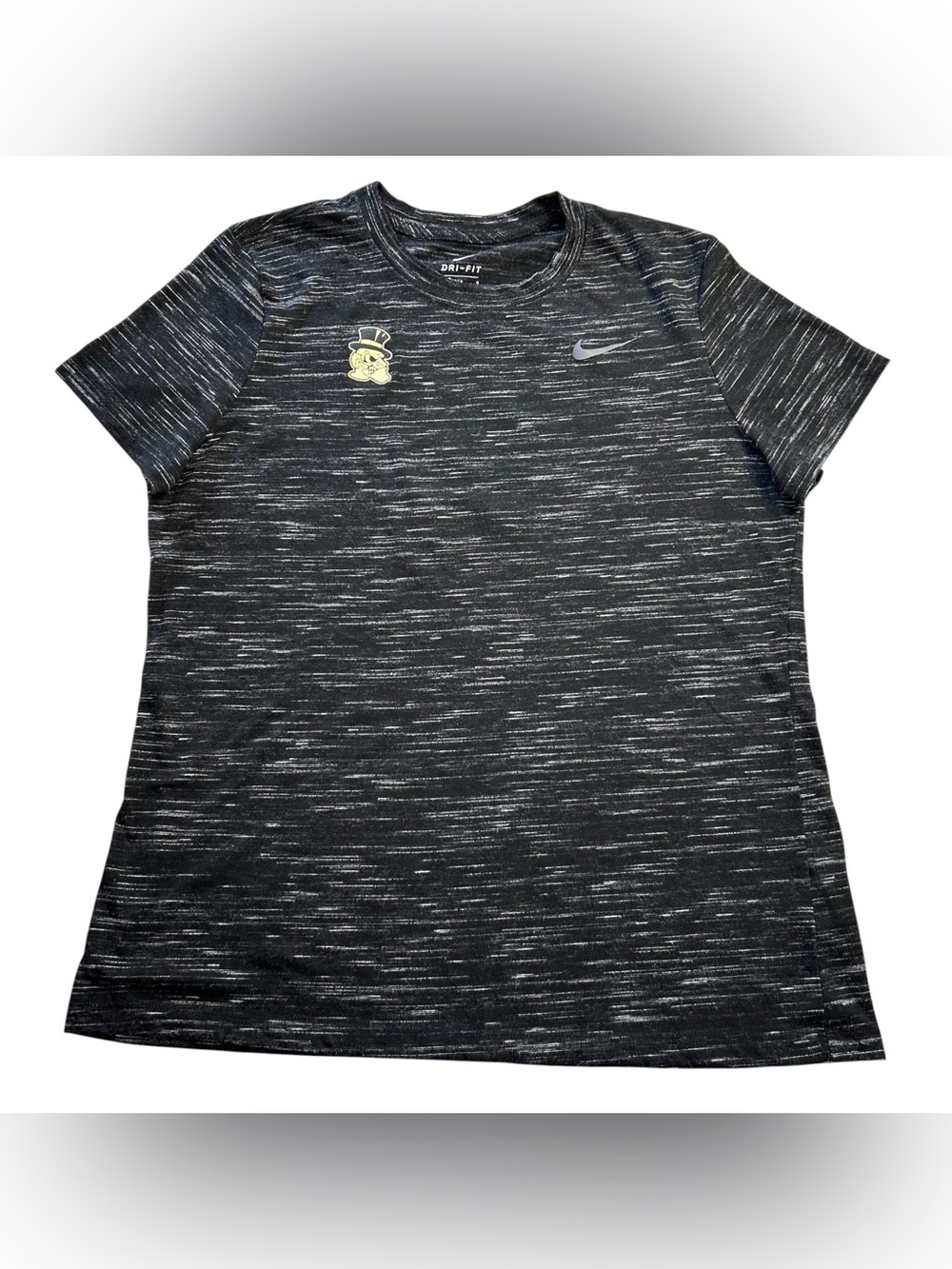 Nike Wake Forest Demon Deacons TEAM ISSUED Women’s Dri-FIT T-Shirt Black size L